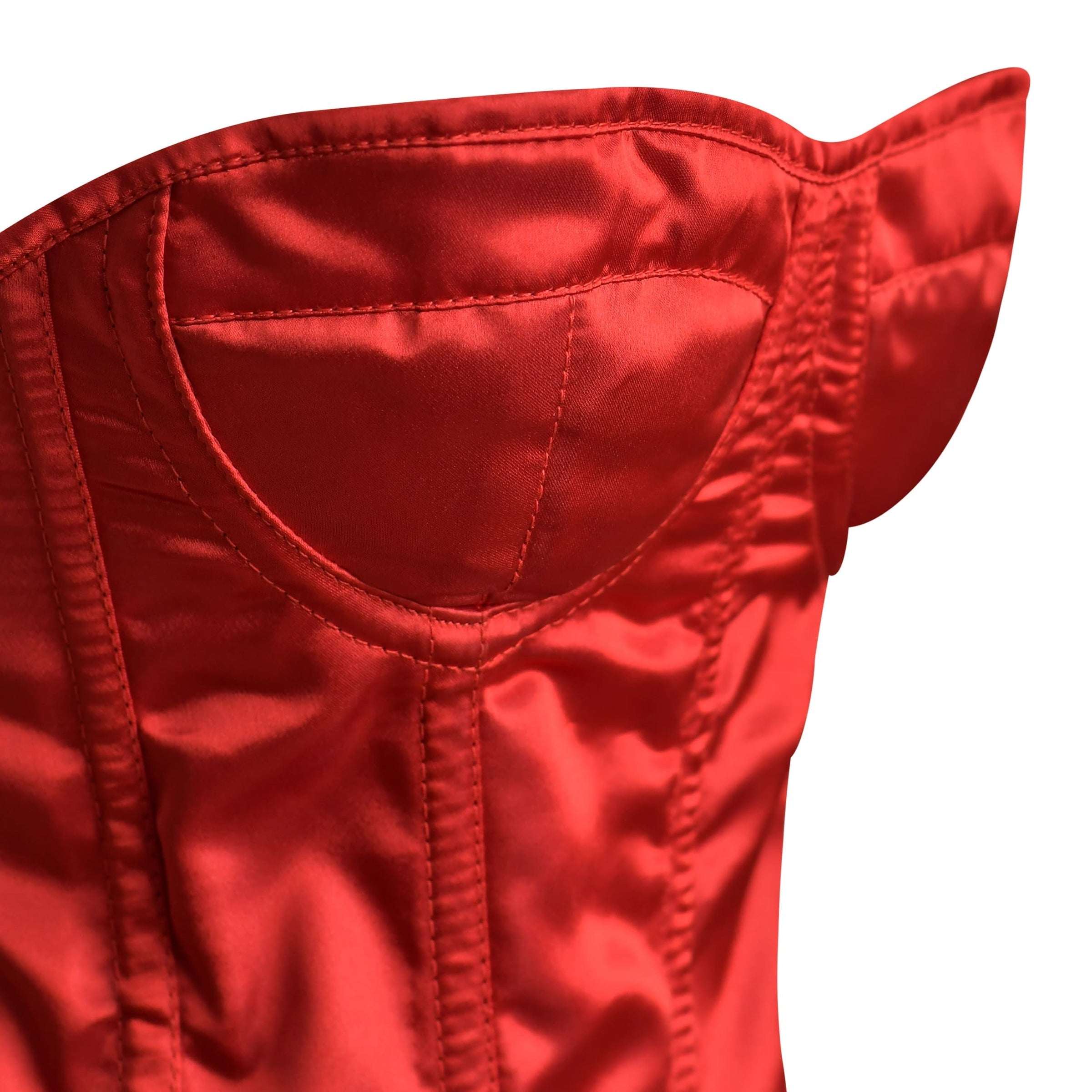 Premium Satin Over Bust corset top