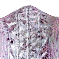 Hot Pink corset Top- Under Bust Corset