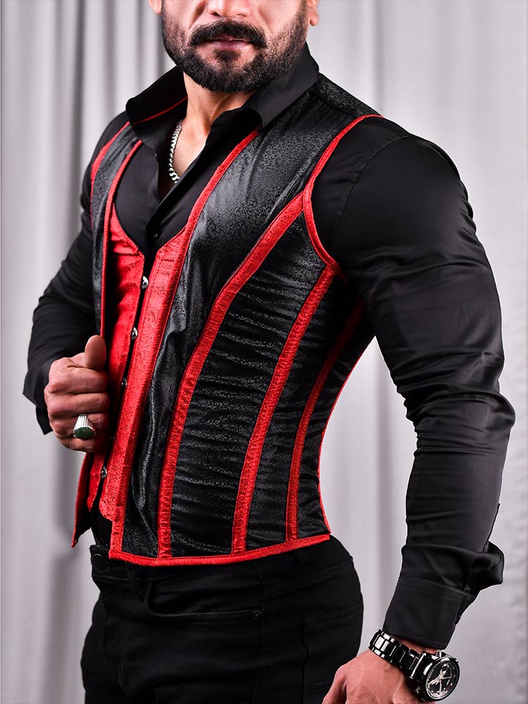 Corset Vest Male