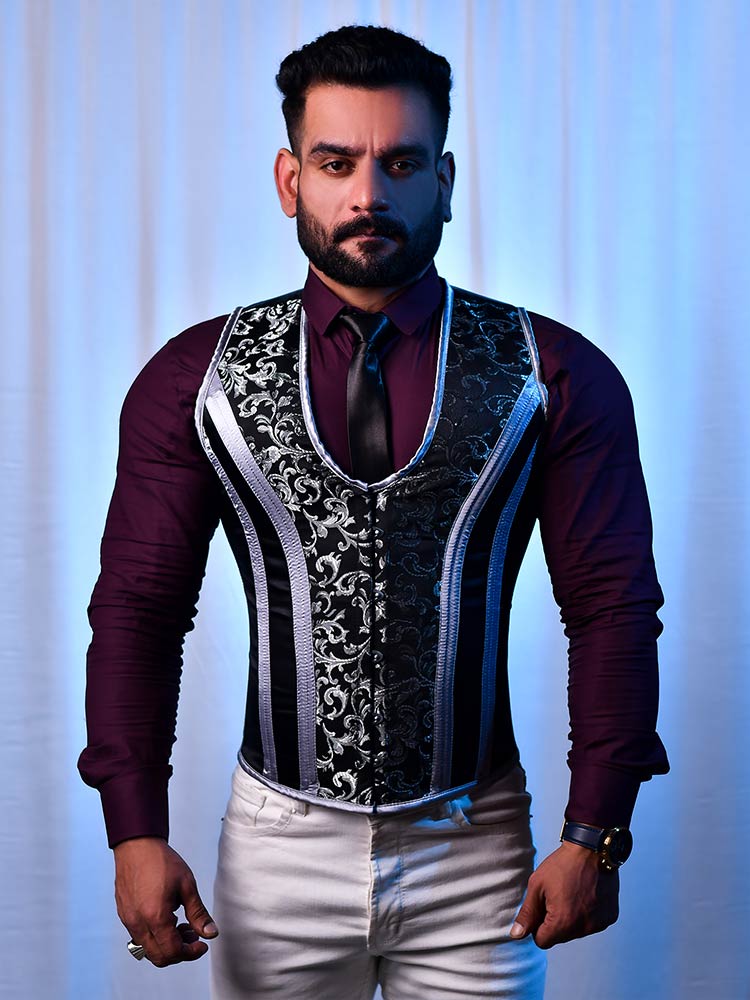 Male corset vest - Limited Edition – Miss Leather Online