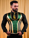 Male corset vest