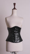 Black Corset Top - underbust Corset