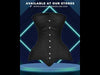 Black Authentic Cotton  Over bust Training Corset