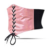 Pink Waist Cincher - Under bust corset belt