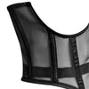 Black Mesh Corset Top