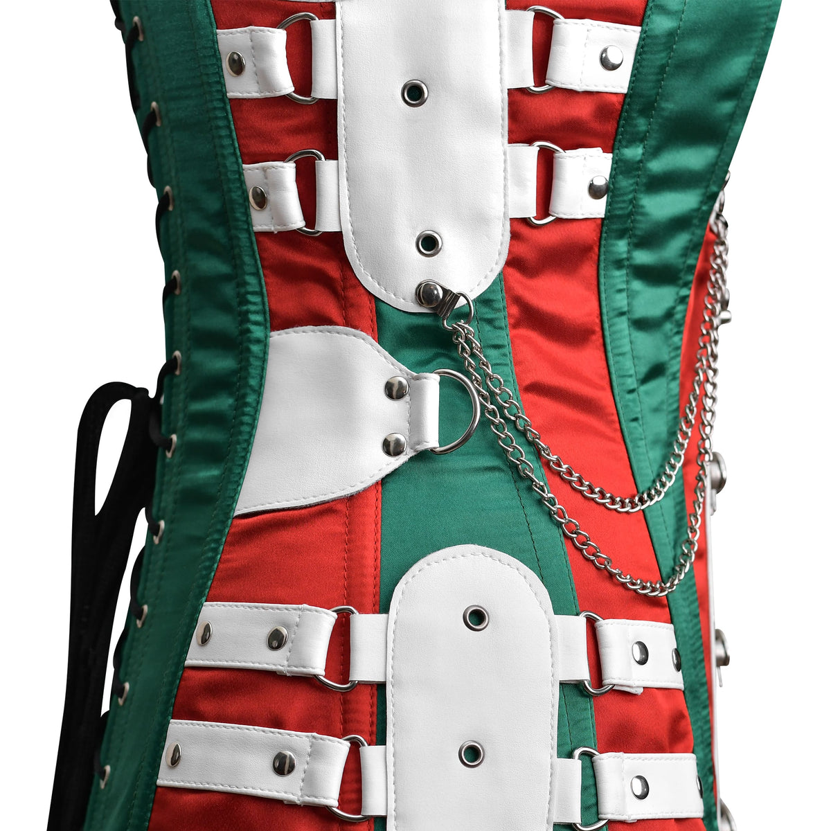 Multi Color satin corset top