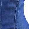 Blue Denim Waist Cincher – Waist Trainer Corset with Front Zip