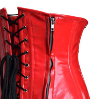 Plus Size Red Under bust Corset Top