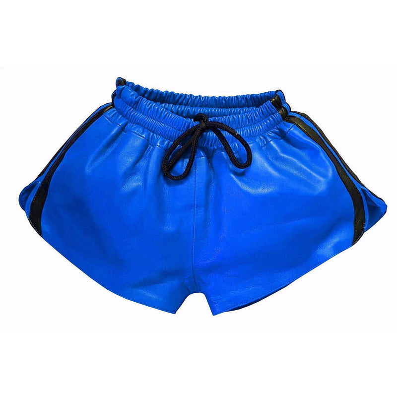 Mens Real Leather Shorts