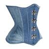 Plus size denim corset top -  Under Bust Corset