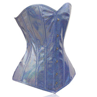 Light Blue Shiny corset