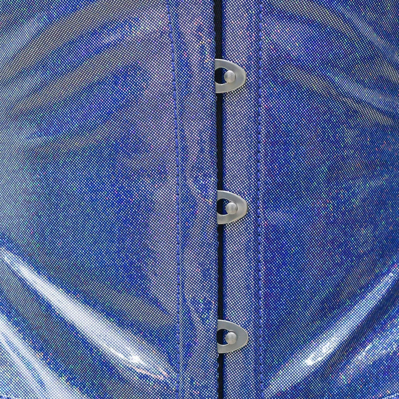 Light Blue Shiny corset