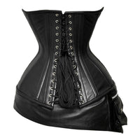Steel boned overbust corset