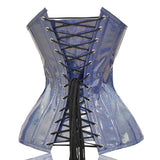 Light Blue Shiny corset