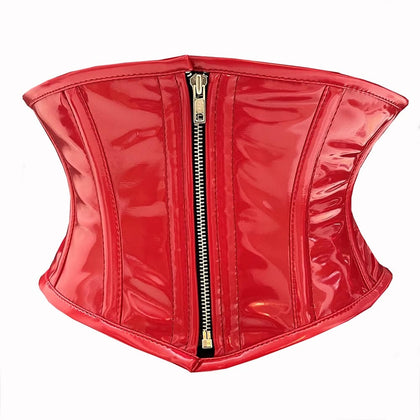 red waist cincher