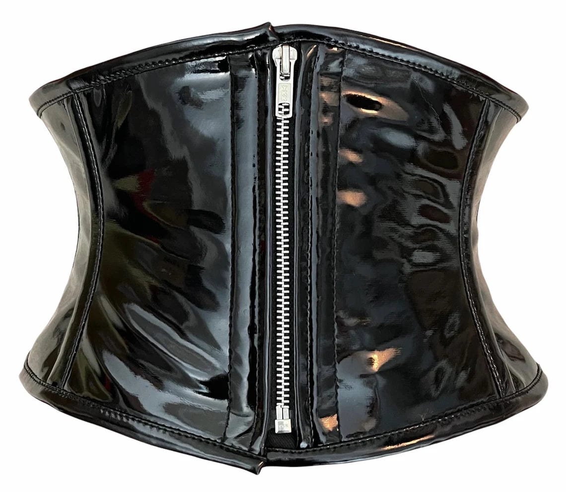 Black waist cincher